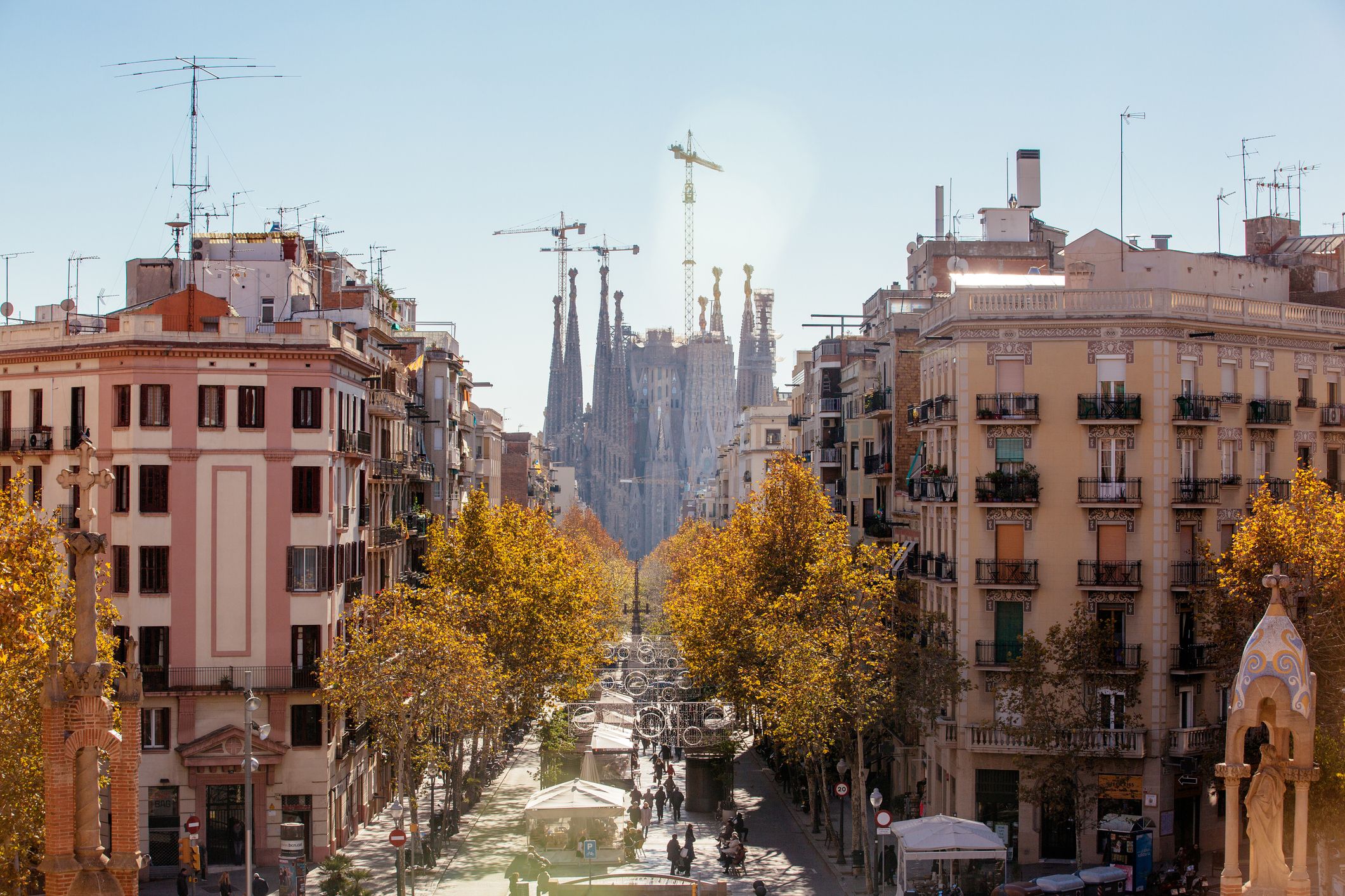 Barcelona autumn