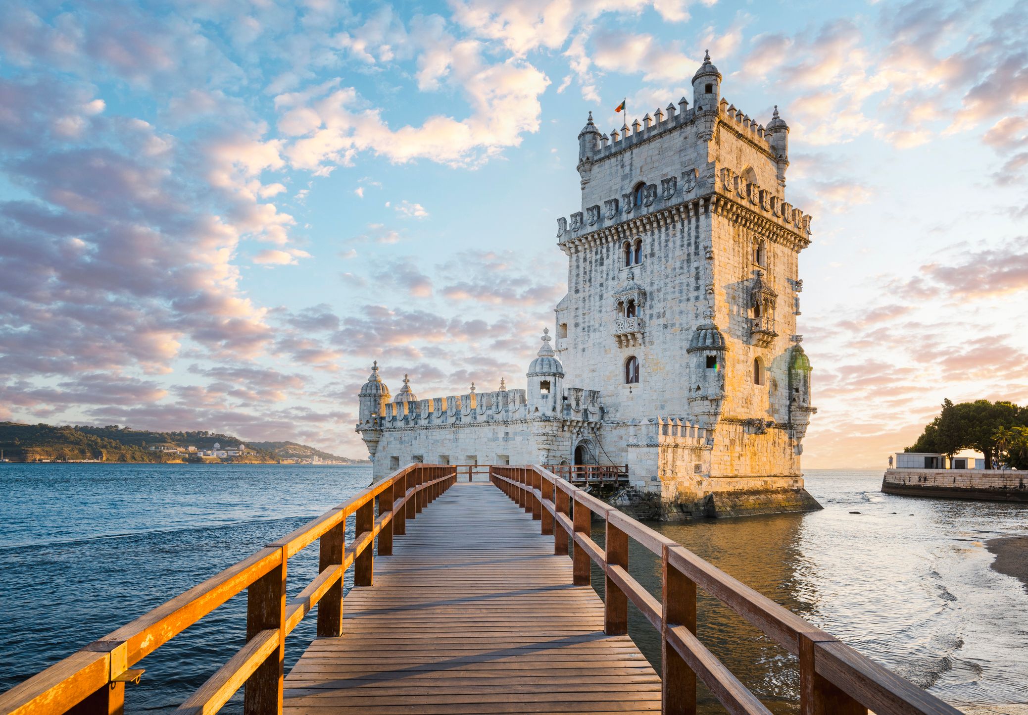 Belem tower winter