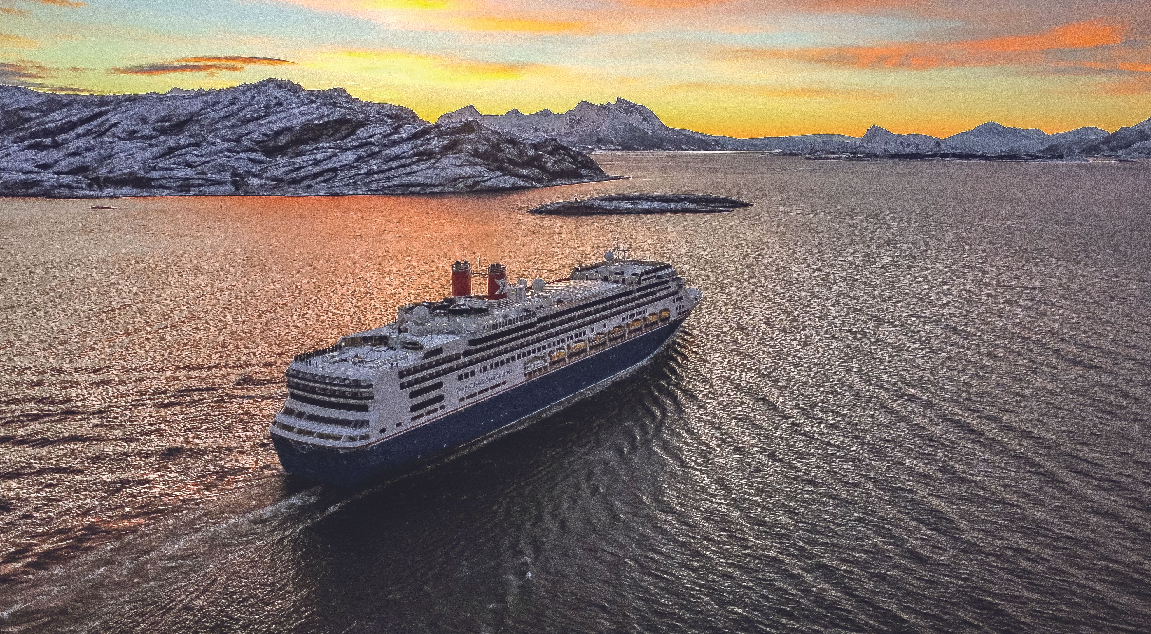 Borealis Crossing the Arctic Circle
