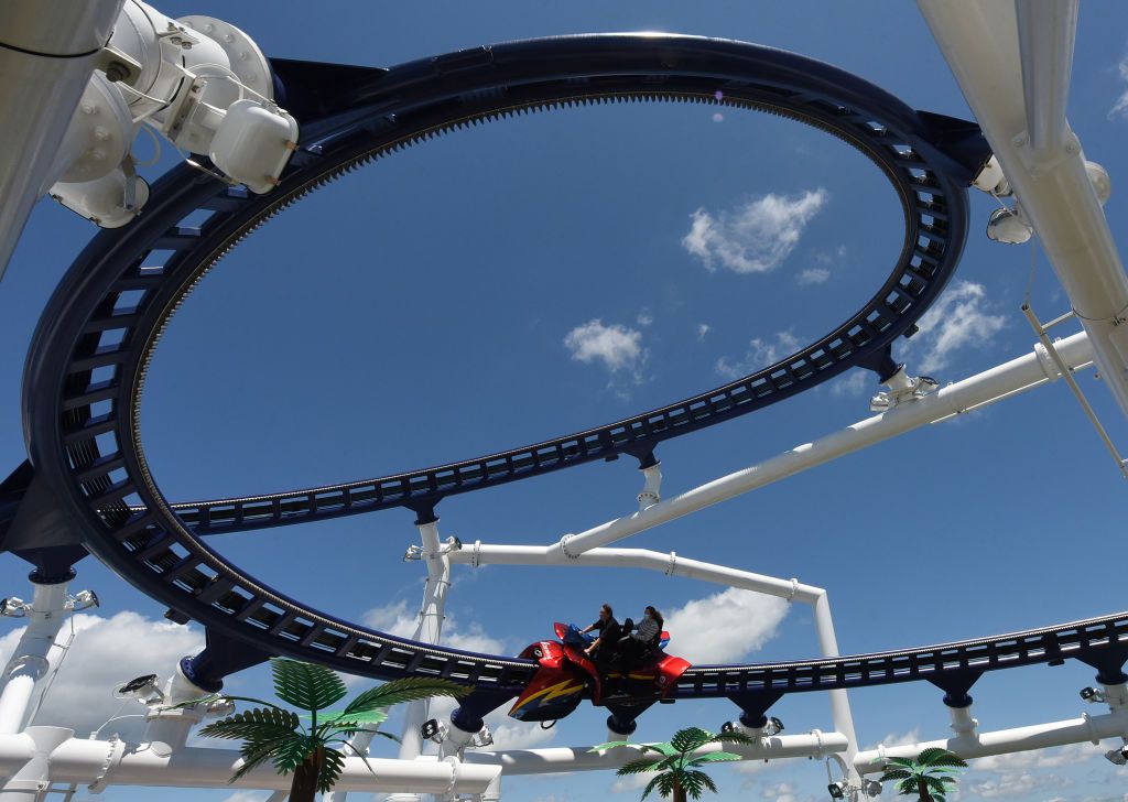 Carnival rollercoaster