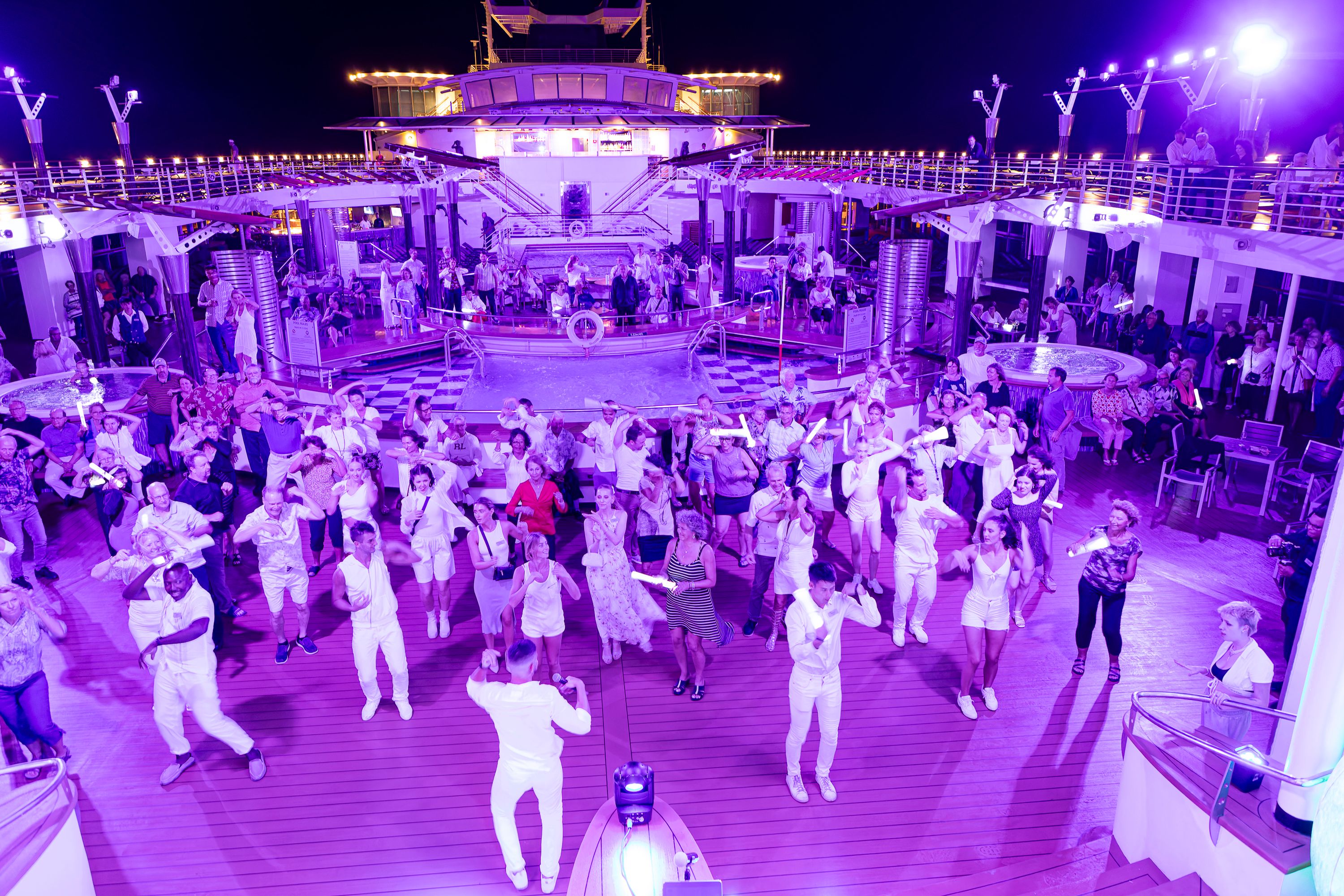 Celebrity dance party