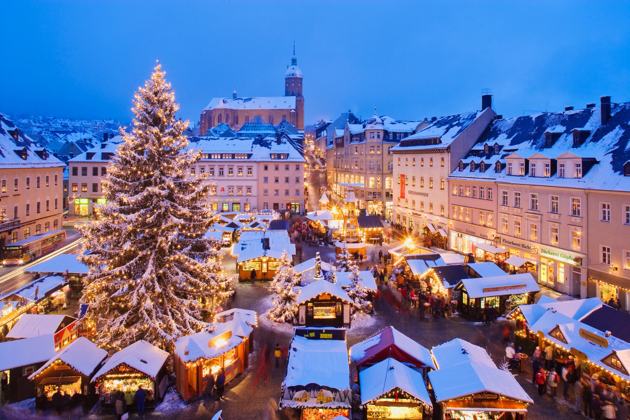 Christmas market in Saxony