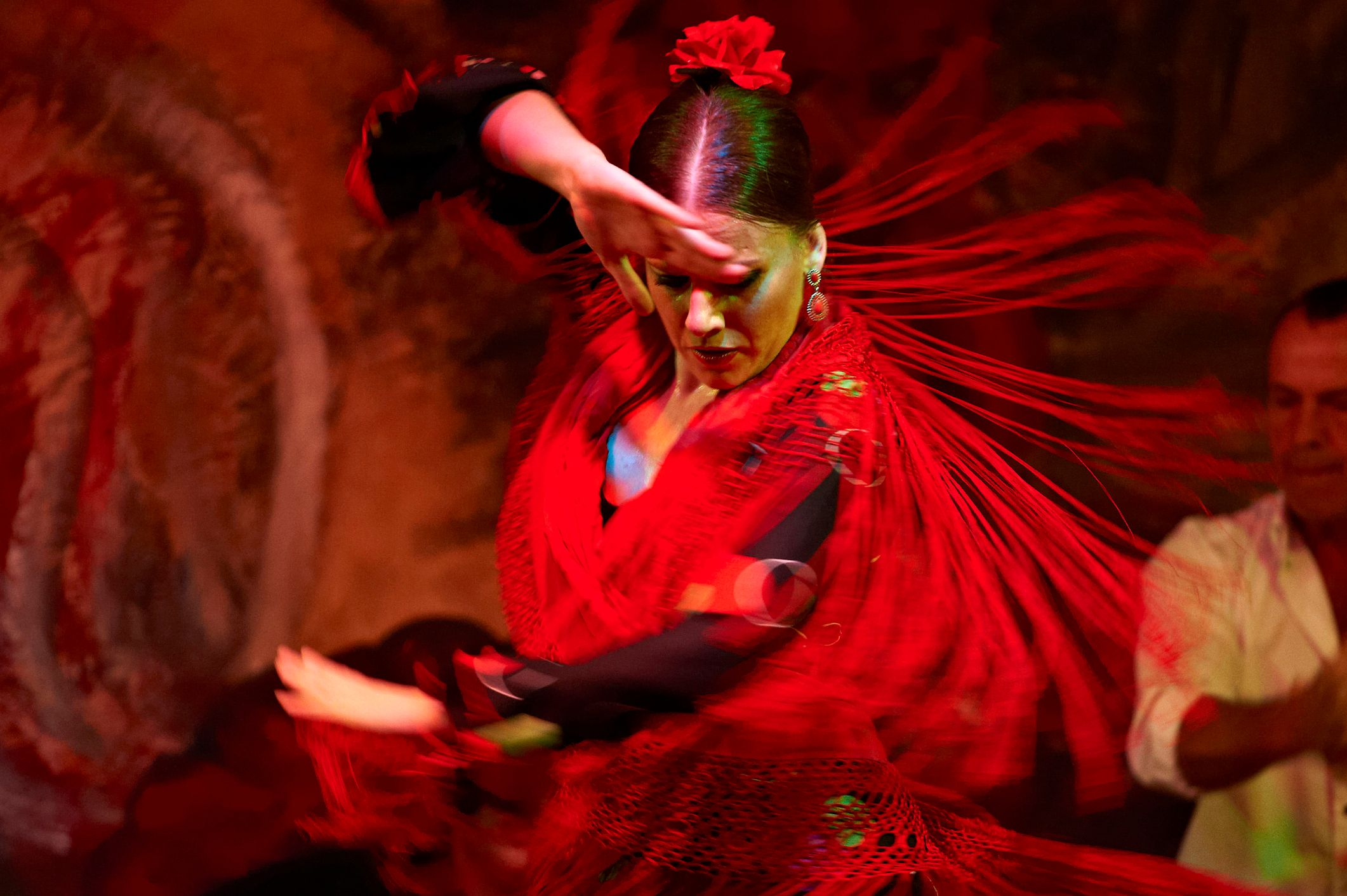 Flamenco dancing