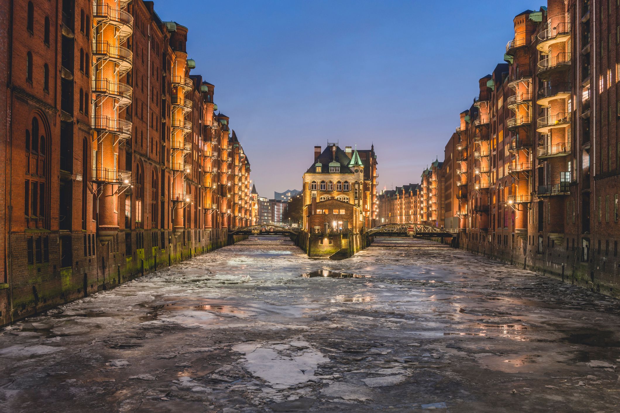 Hamburg canals