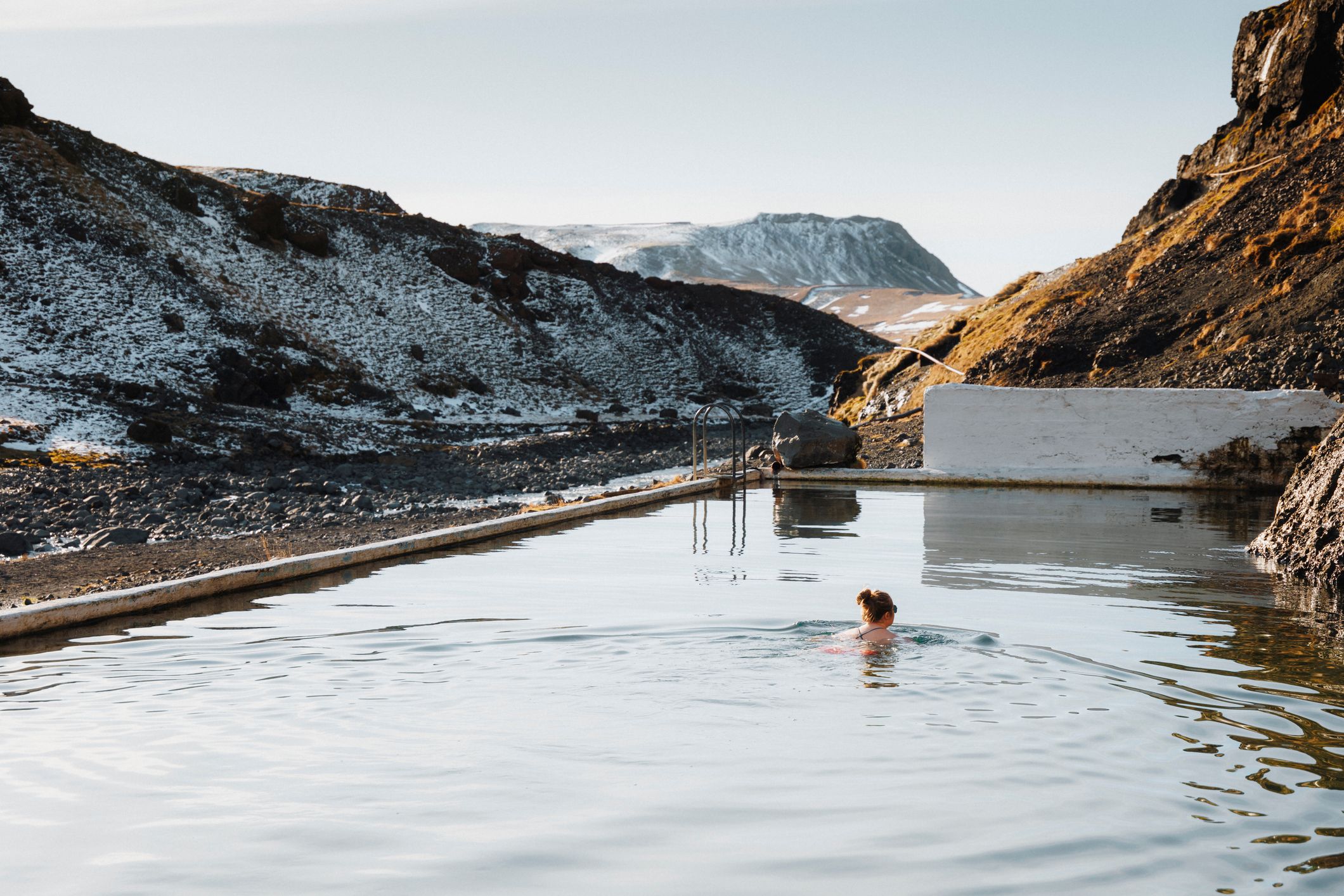 Iceland cold plunge