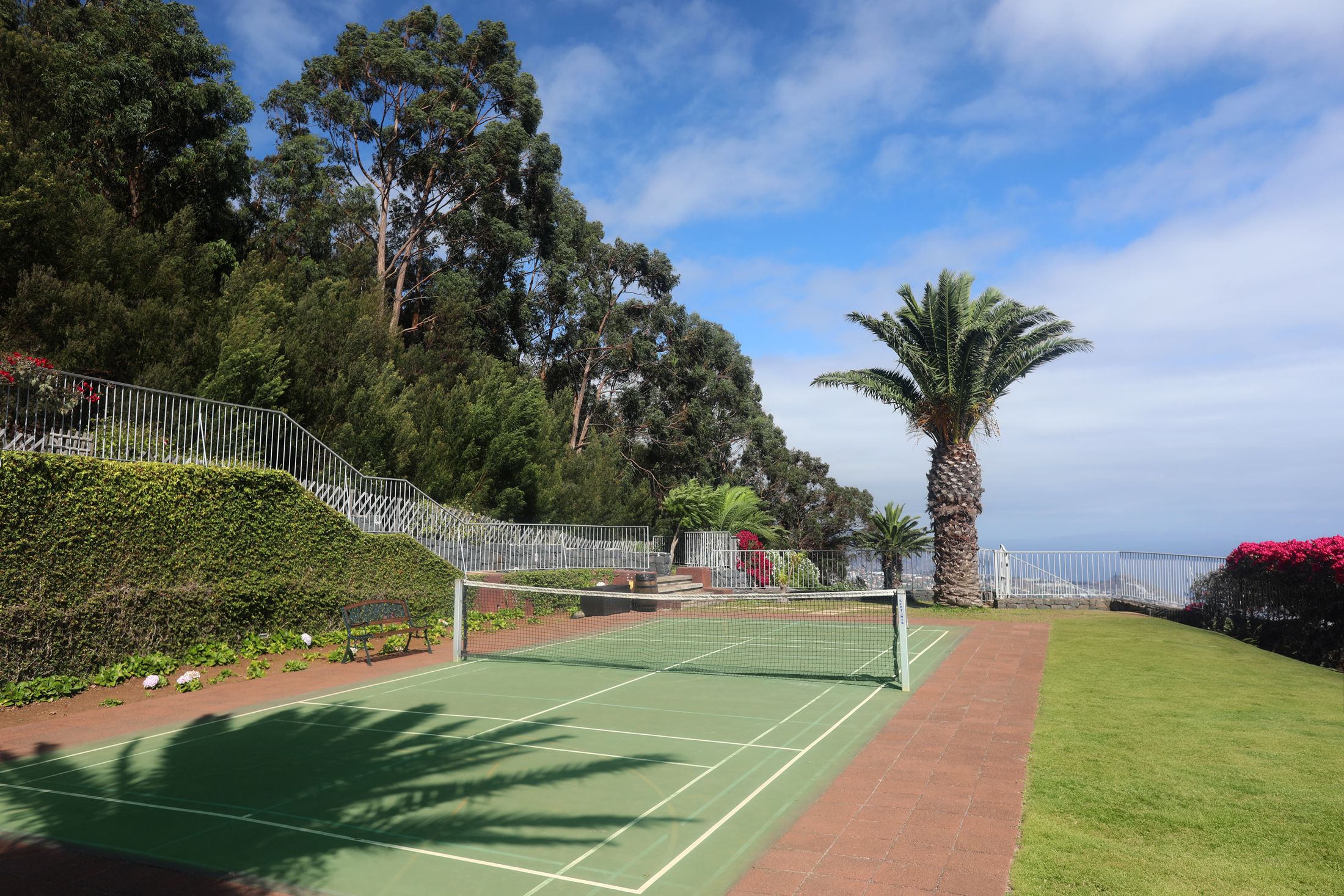 Tennis court in Madeira