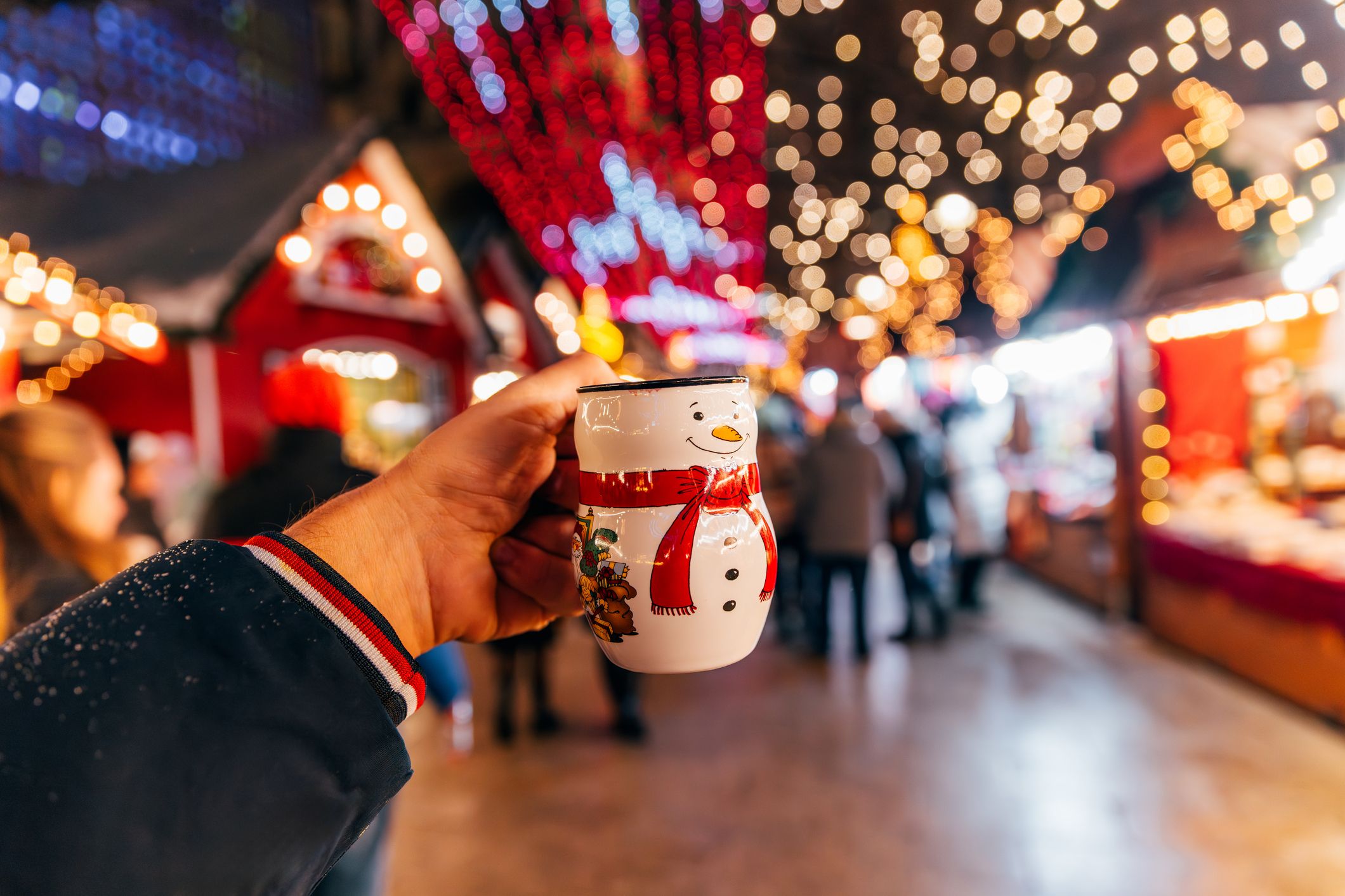 christmas market gluhwein
