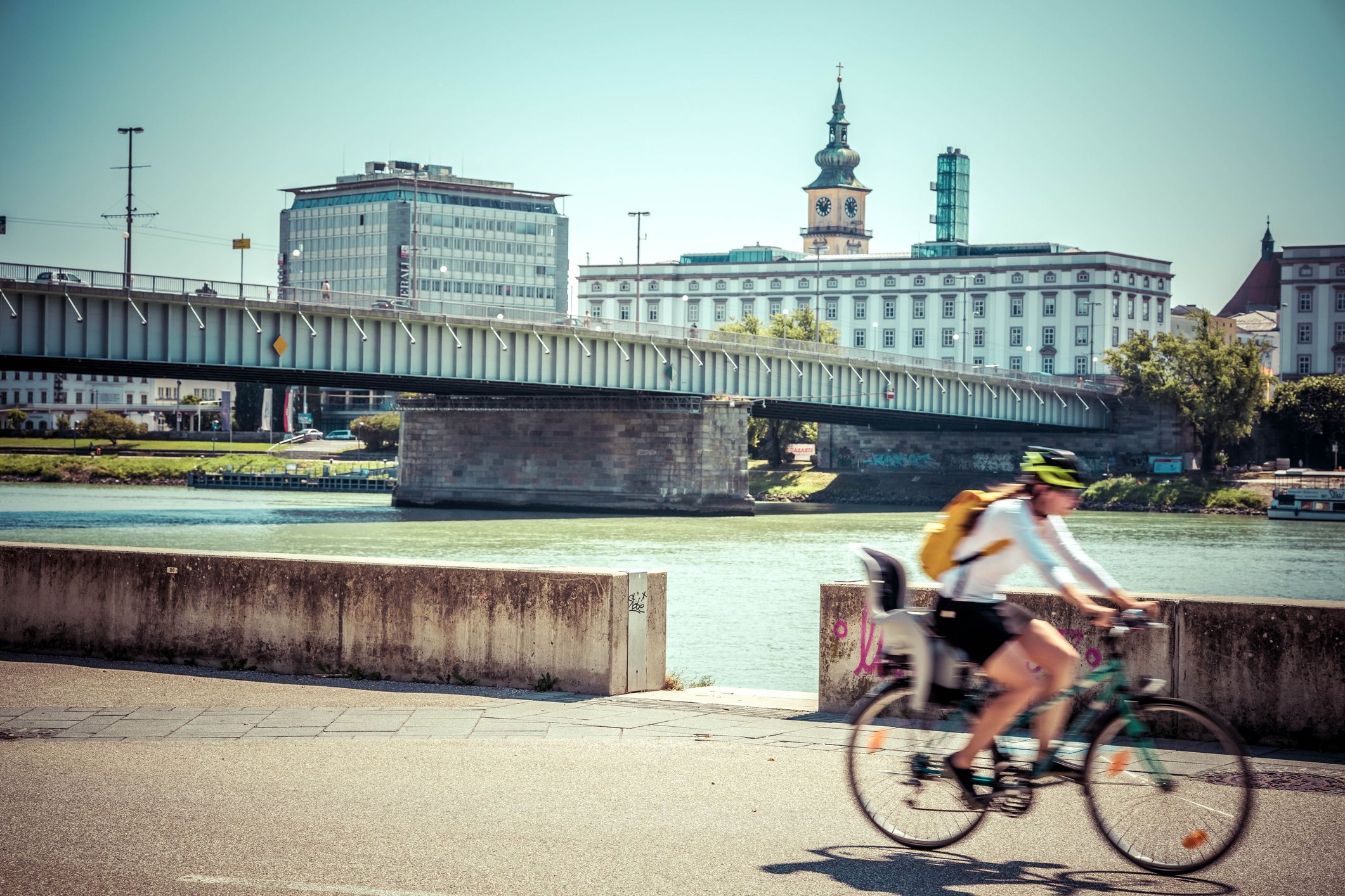 cycling on the danube