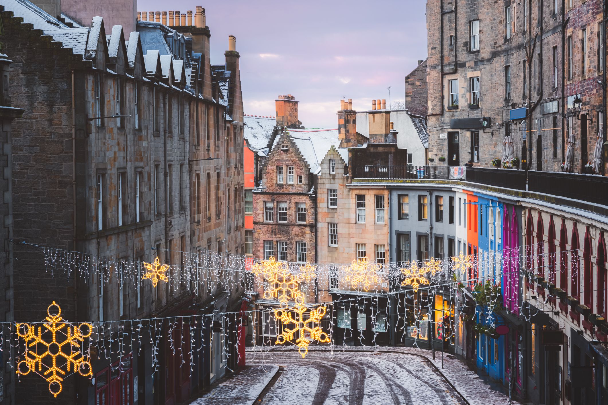 edinburgh christmas lights