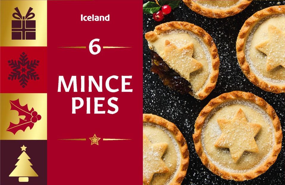 iceland mince pies