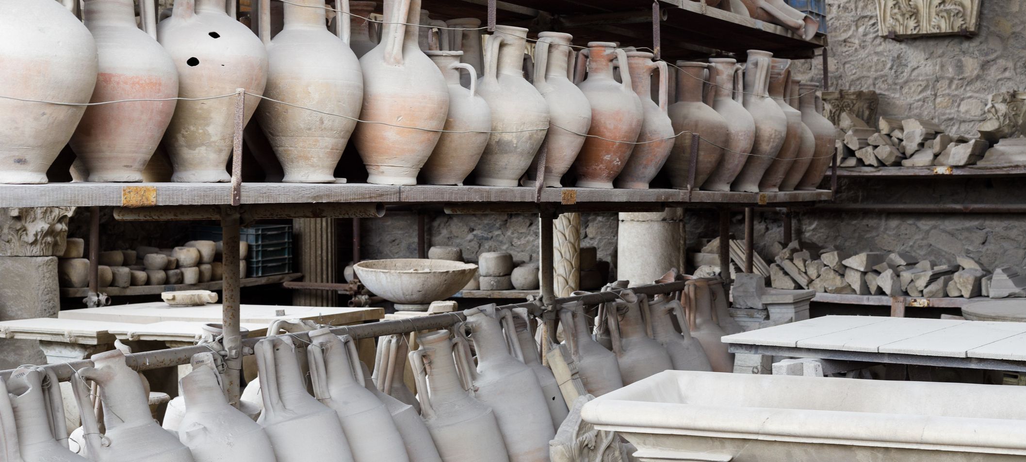 naples pottery