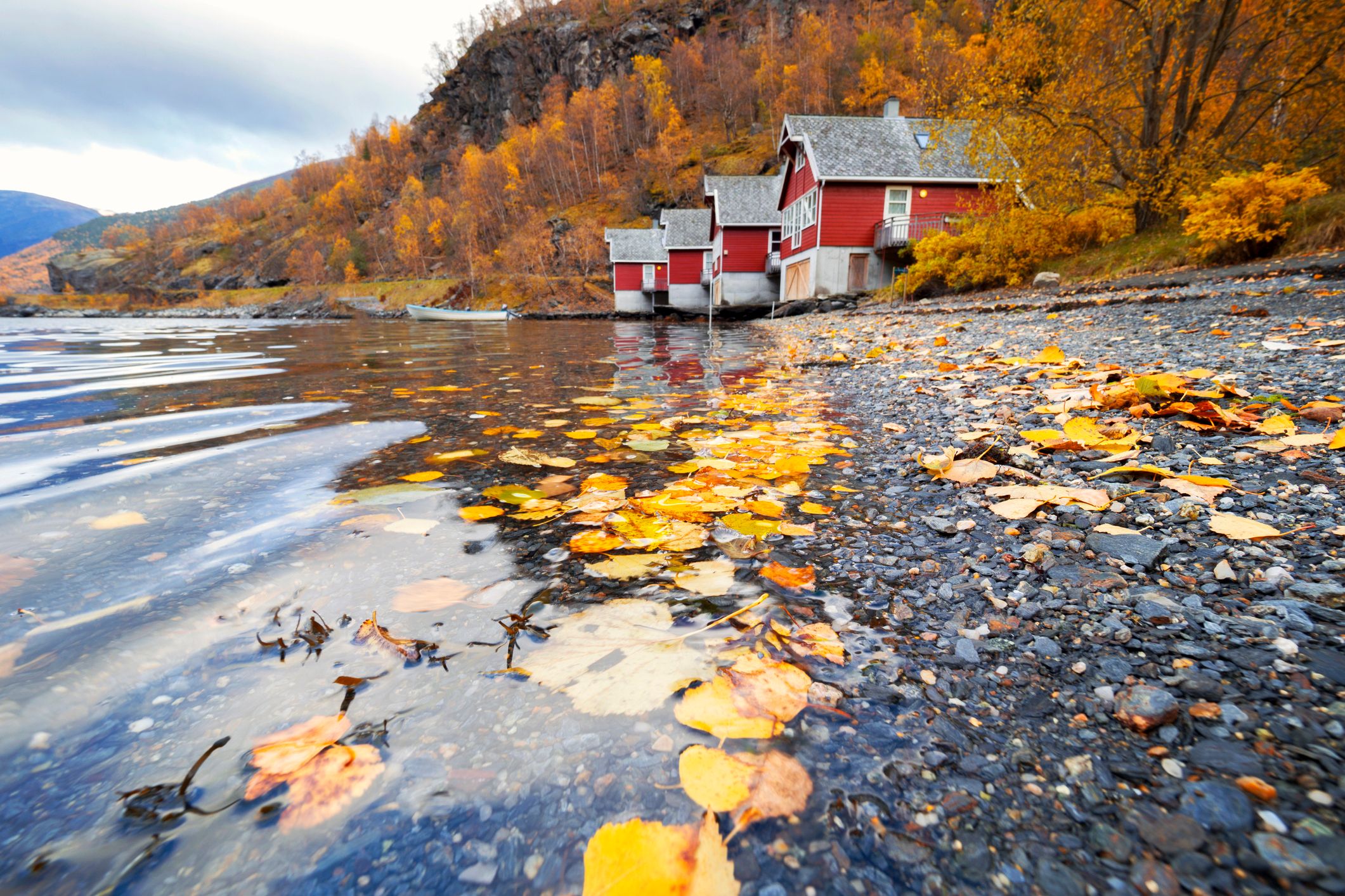 norwegian fjords autumn
