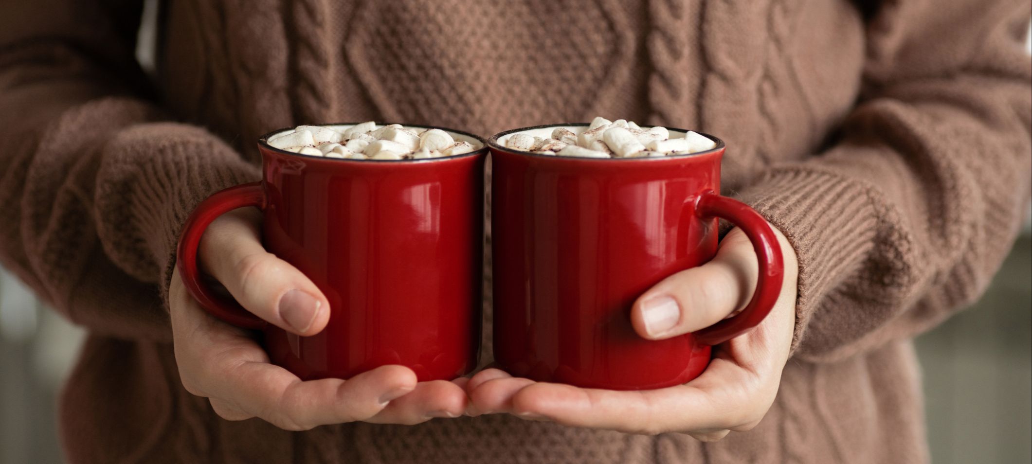 pair of hot chocolates