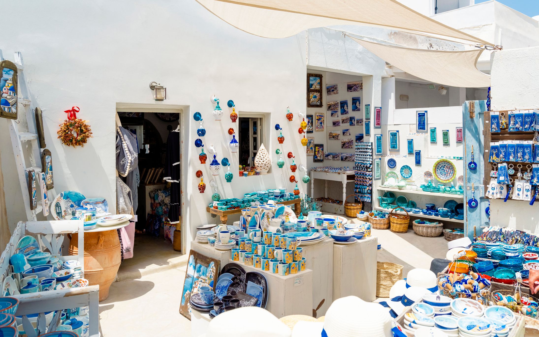 santorini shop