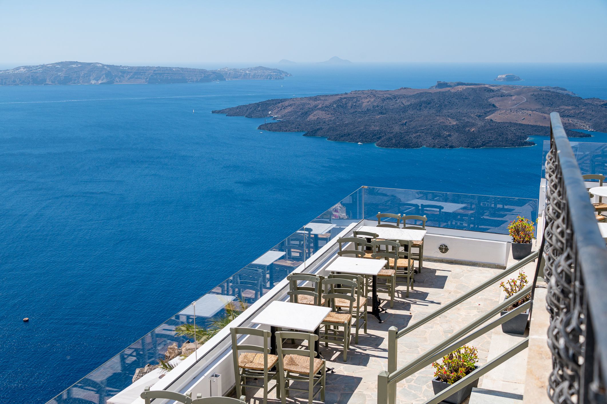 santorini terrace