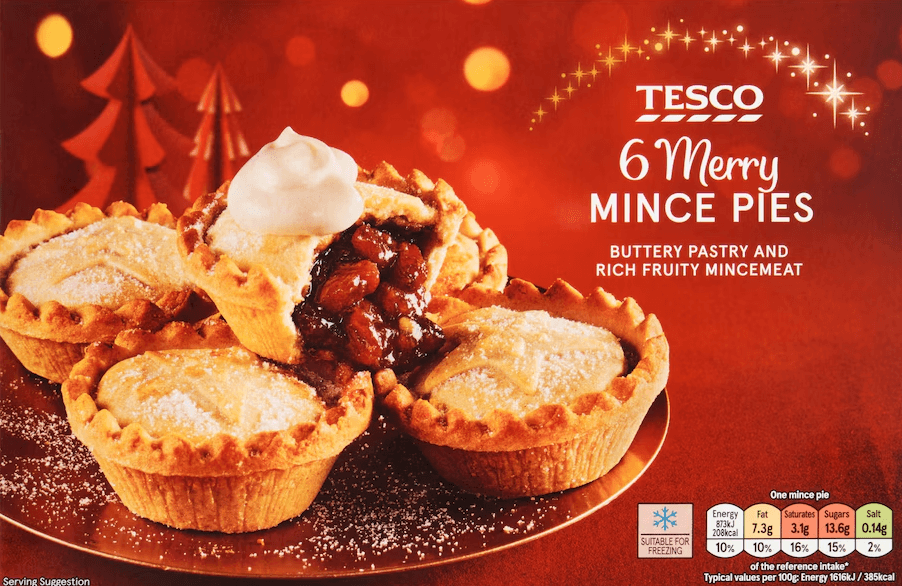 tesco mince pies